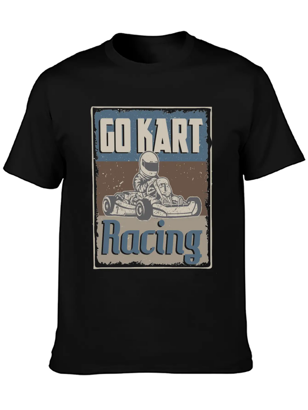Go Kart Racing Go Kart Racer Go Cart Karting Basic Graphic T-Shirt – Daily Comfort In Soft Cotton