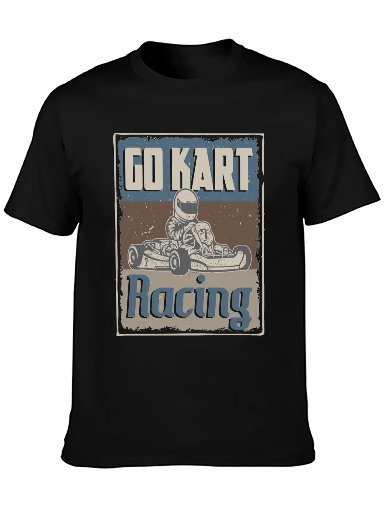 Go Kart Racing Go Kart Racer Go Cart Karting Basic Graphic T-Shirt – Daily Comfort In Soft Cotton
