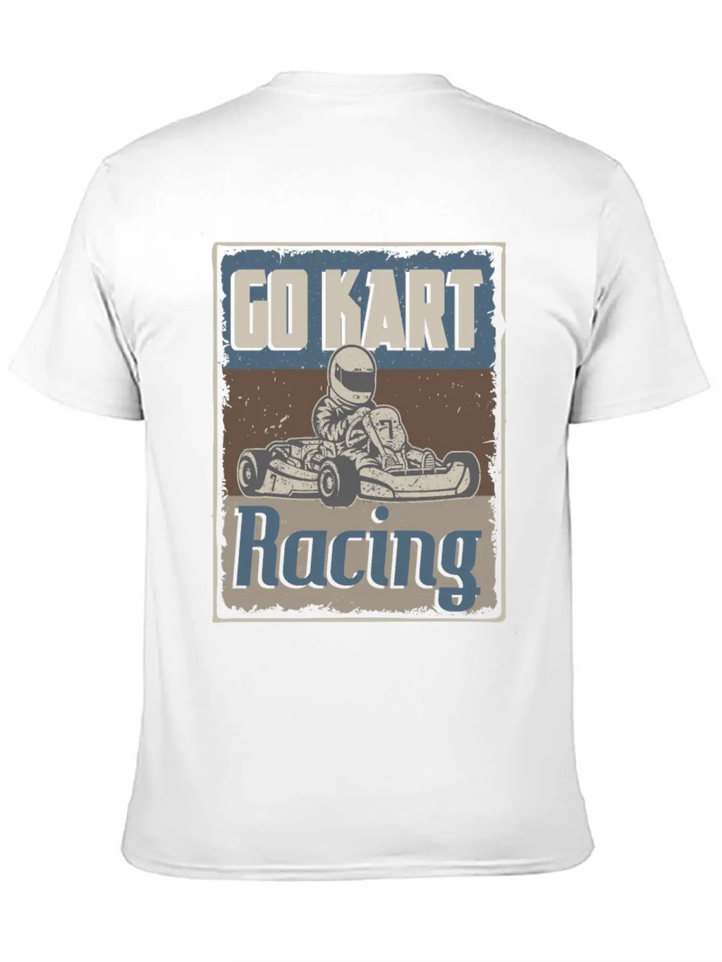 Go Kart Racing Go Kart Racer Go Cart Karting Basic Graphic T-Shirt – Daily Comfort In Soft Cotton