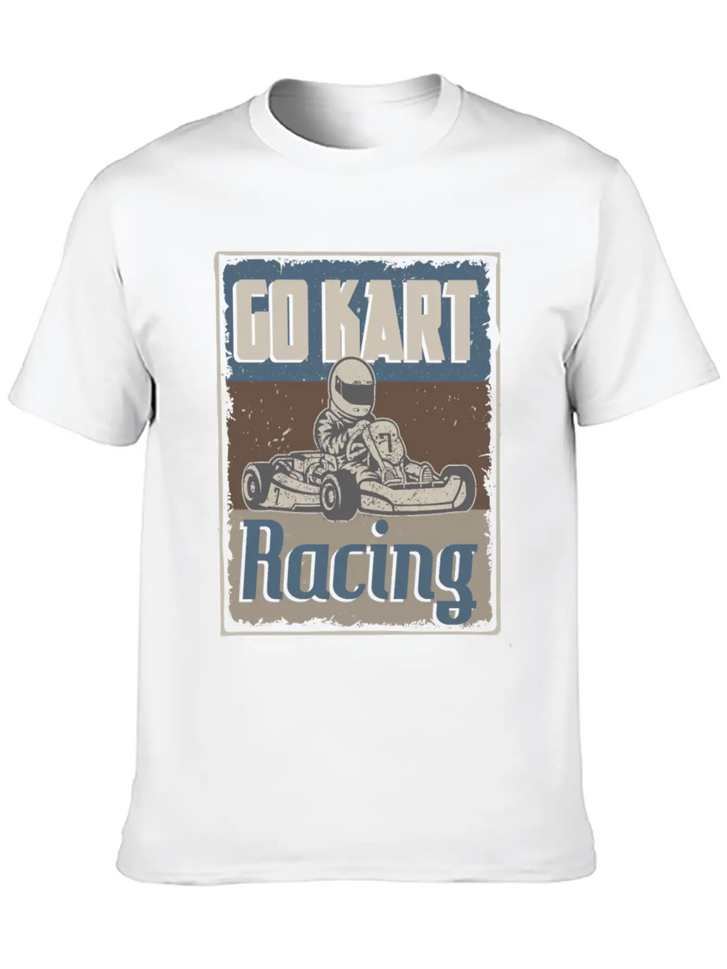 Go Kart Racing Go Kart Racer Go Cart Karting Basic Graphic T-Shirt – Daily Comfort In Soft Cotton