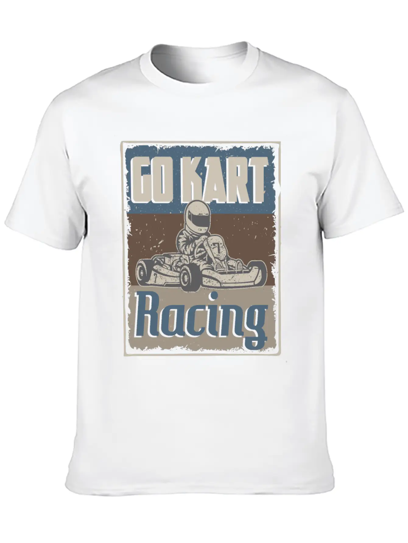 Go Kart Racing Go Kart Racer Go Cart Karting Basic Graphic T-Shirt – Daily Comfort In Soft Cotton