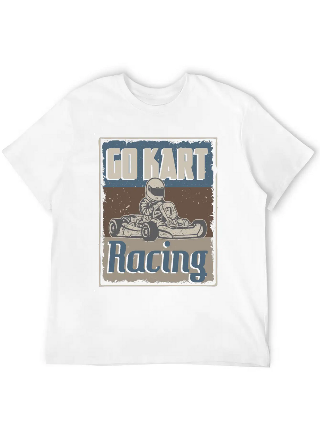 Go Kart Racing Go Kart Racer Go Cart Karting Basic Graphic T-Shirt – Daily Comfort In Soft Cotton