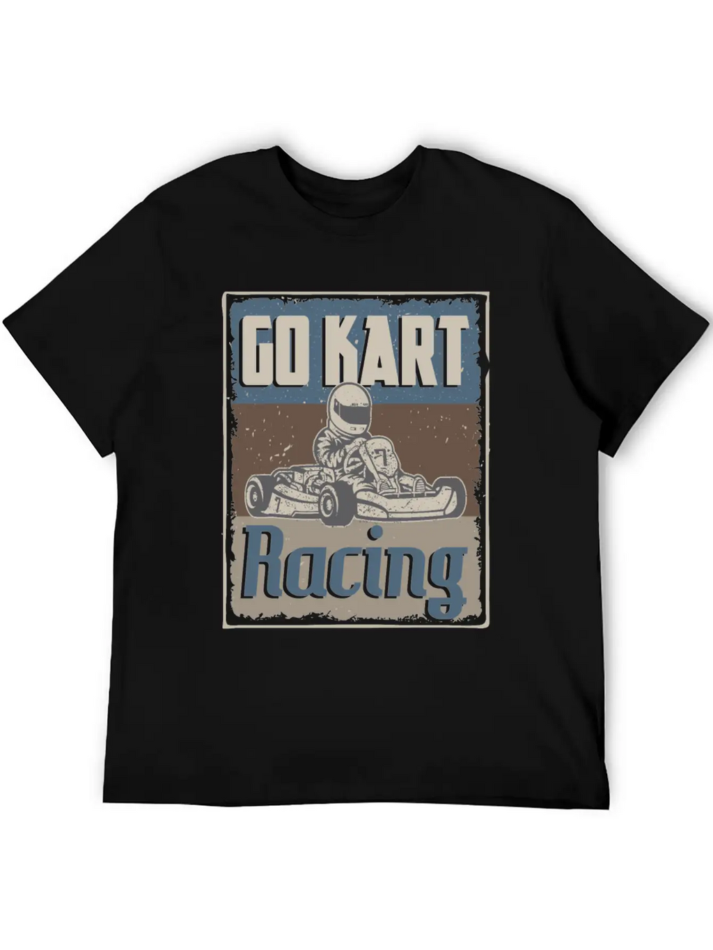 Go Kart Racing Go Kart Racer Go Cart Karting Basic Graphic T-Shirt – Daily Comfort In Soft Cotton