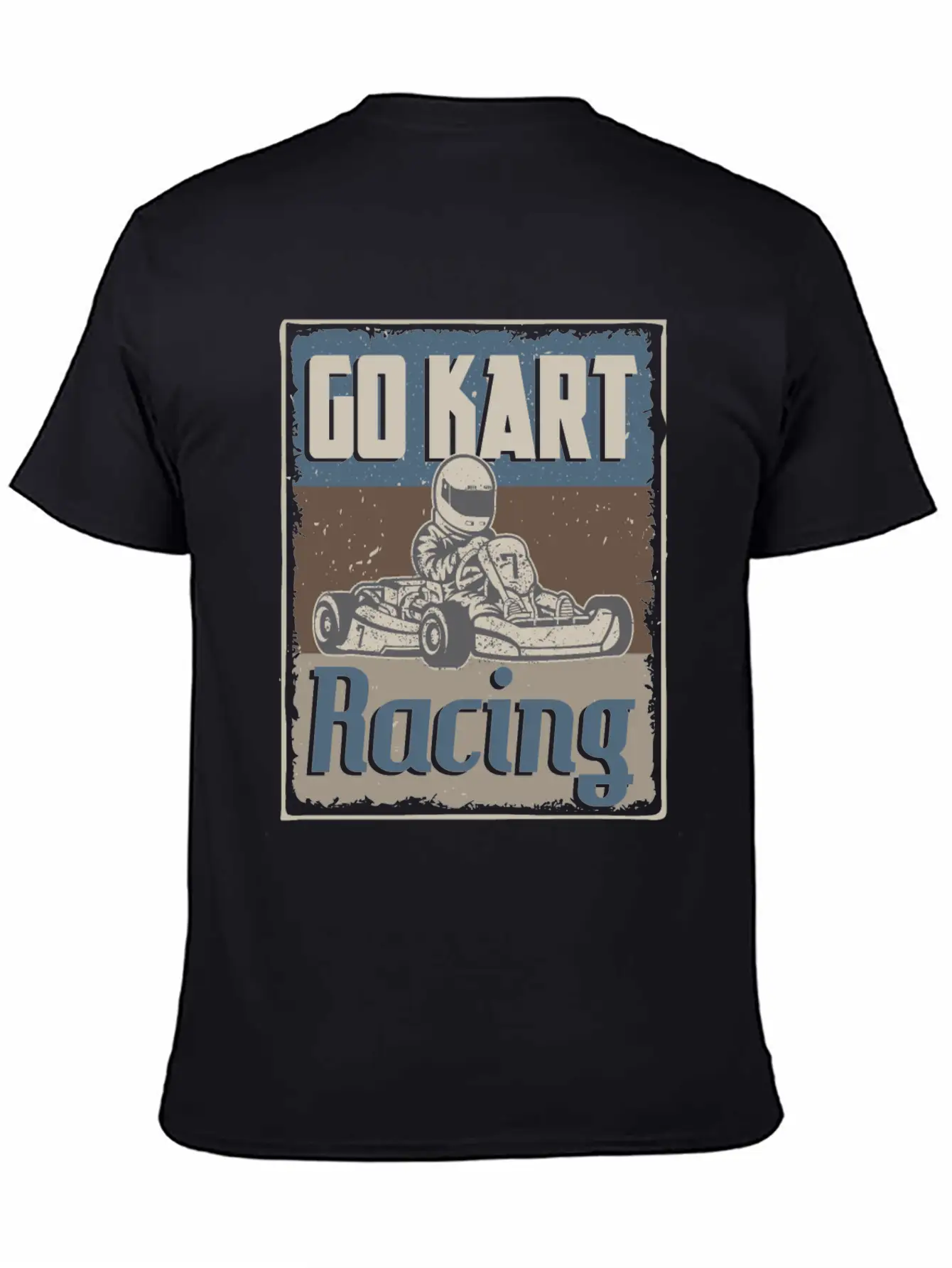 Go Kart Racing Go Kart Racer Go Cart Karting Basic Graphic T-Shirt – Daily Comfort In Soft Cotton