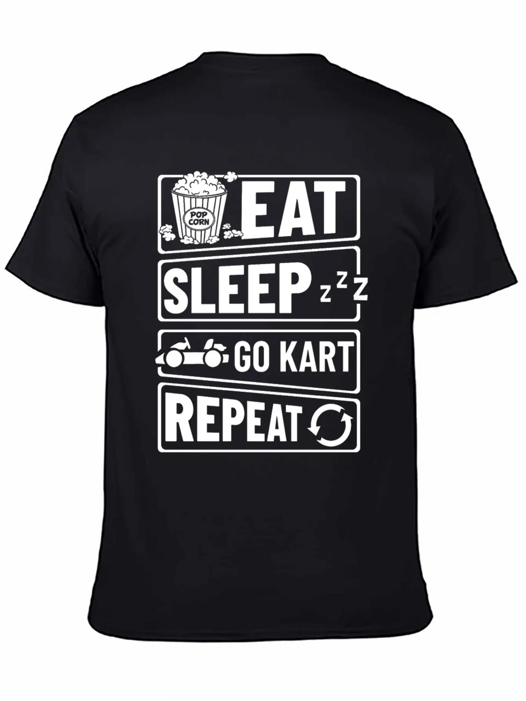 Go Kart Racing Indoor Karting Racer Electric Timeless Short Sleeve Tee – Comfy And Minimalist Design