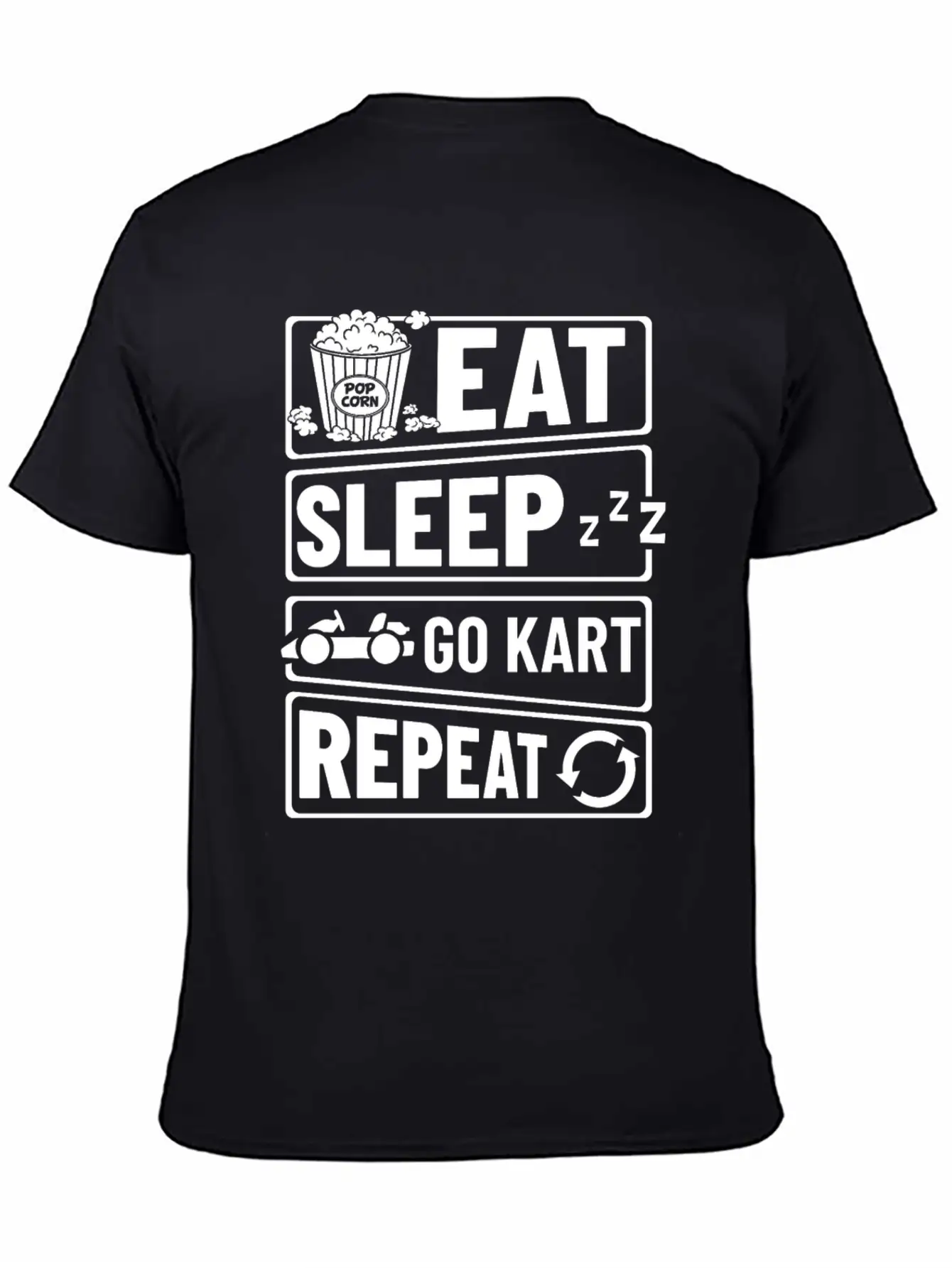 Go Kart Racing Indoor Karting Racer Electric Timeless Short Sleeve Tee – Comfy And Minimalist Design