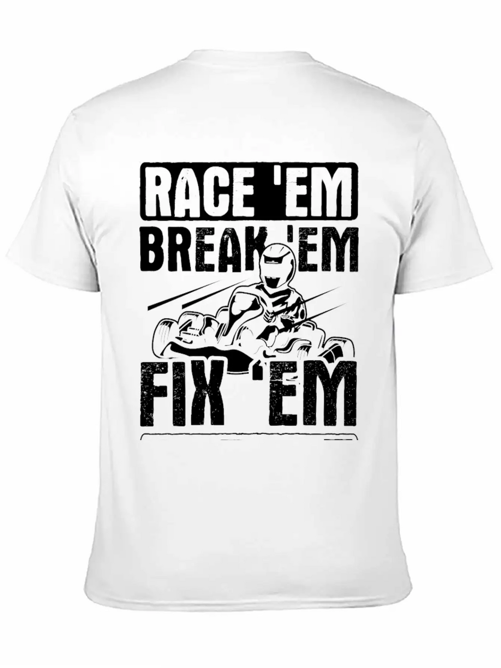 Go Kart Racing Karting Go Cart Breathable Graphic T-Shirt – Perfect For Casual Days