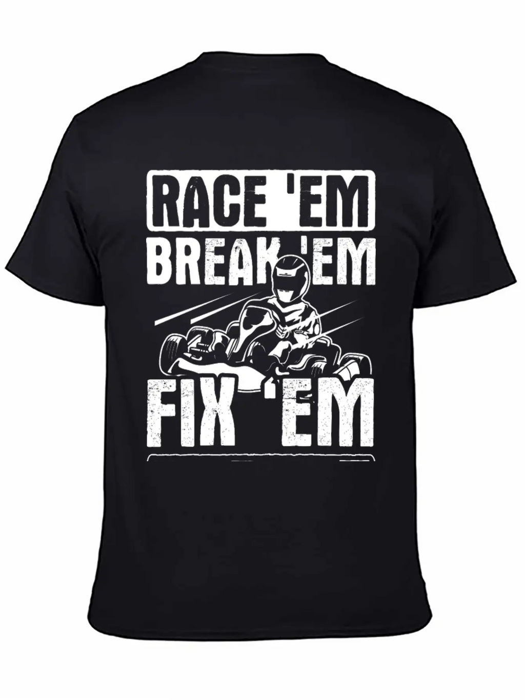 Go Kart Racing Karting Go Cart Breathable Graphic T-Shirt – Perfect For Casual Days