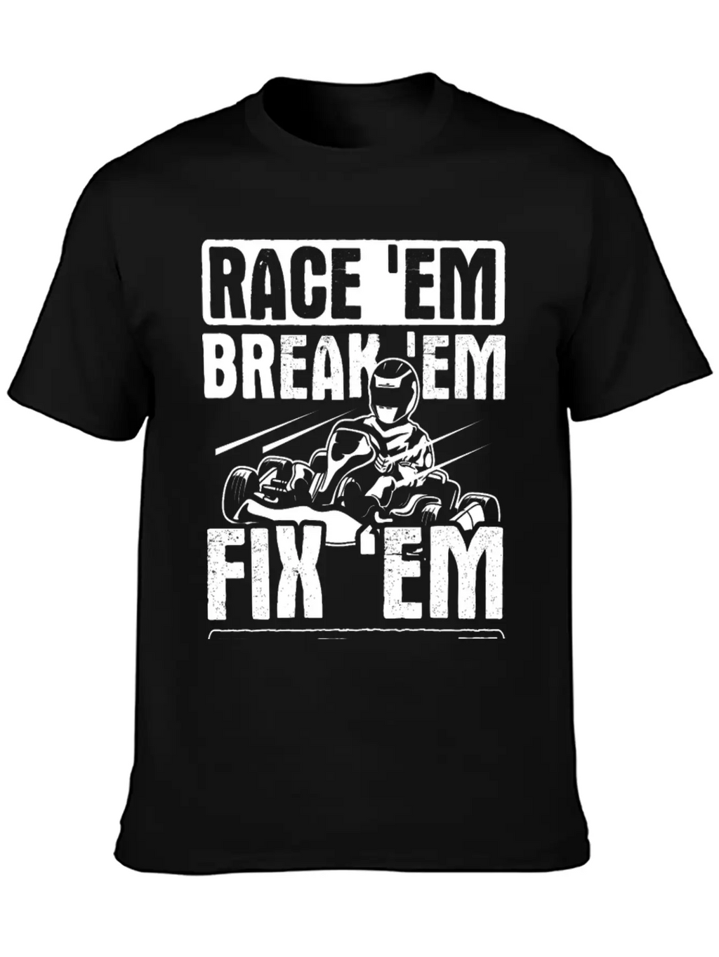Go Kart Racing Karting Go Cart Breathable Graphic T-Shirt – Perfect For Casual Days