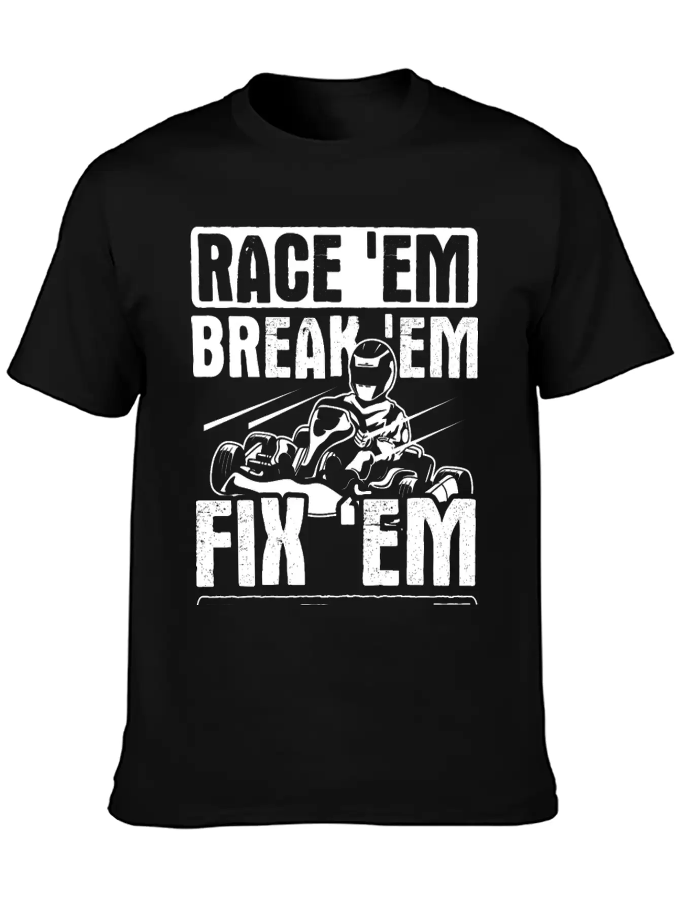 Go Kart Racing Karting Go Cart Breathable Graphic T-Shirt – Perfect For Casual Days