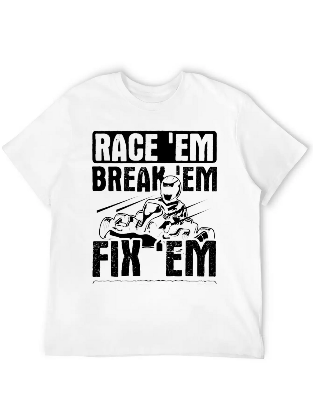 Go Kart Racing Karting Go Cart Breathable Graphic T-Shirt – Perfect For Casual Days