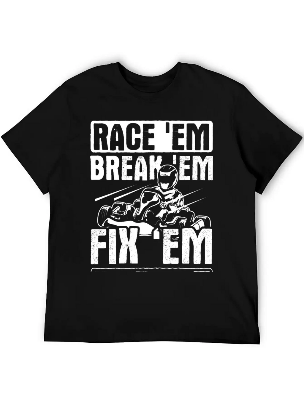 Go Kart Racing Karting Go Cart Breathable Graphic T-Shirt – Perfect For Casual Days