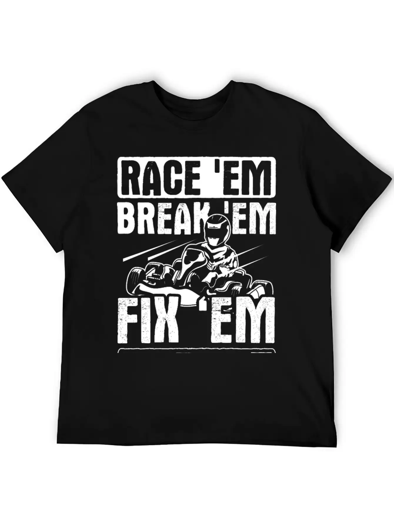 Go Kart Racing Karting Go Cart Breathable Graphic T-Shirt – Perfect For Casual Days