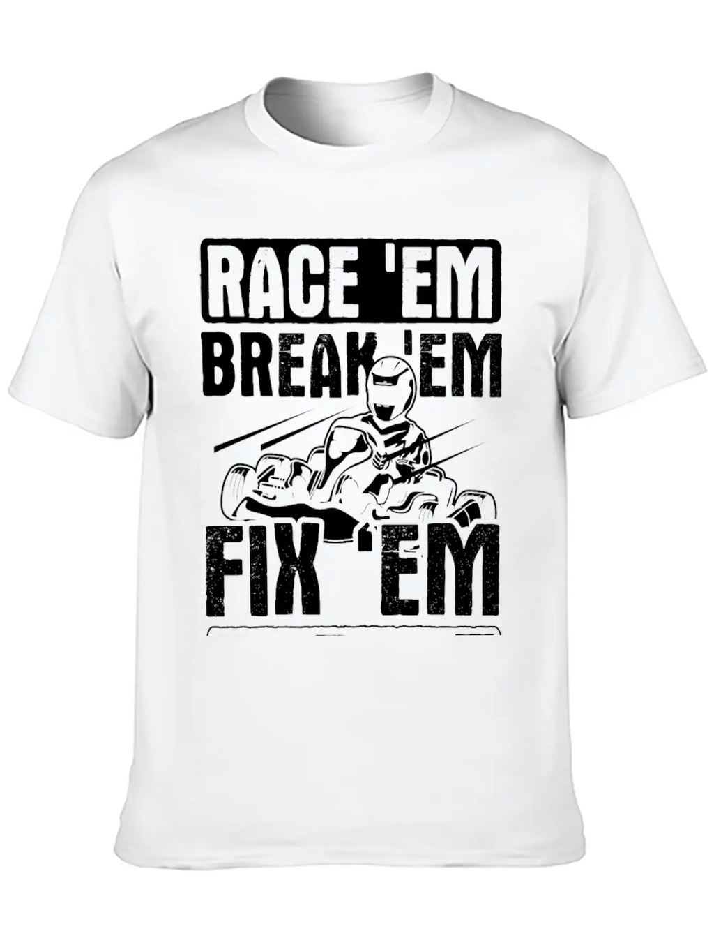 Go Kart Racing Karting Go Cart Breathable Graphic T-Shirt – Perfect For Casual Days