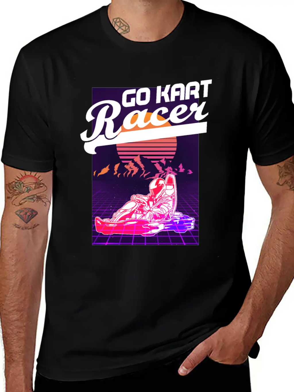 Go Kart Racing Road Karting Go-Cart Racer Product Essential Cotton Tee For Daily Outfits – Unisex Style