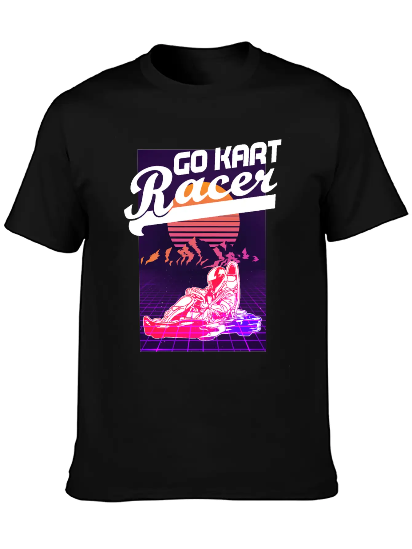 Go Kart Racing Road Karting Go-Cart Racer Product Essential Cotton Tee For Daily Outfits – Unisex Style