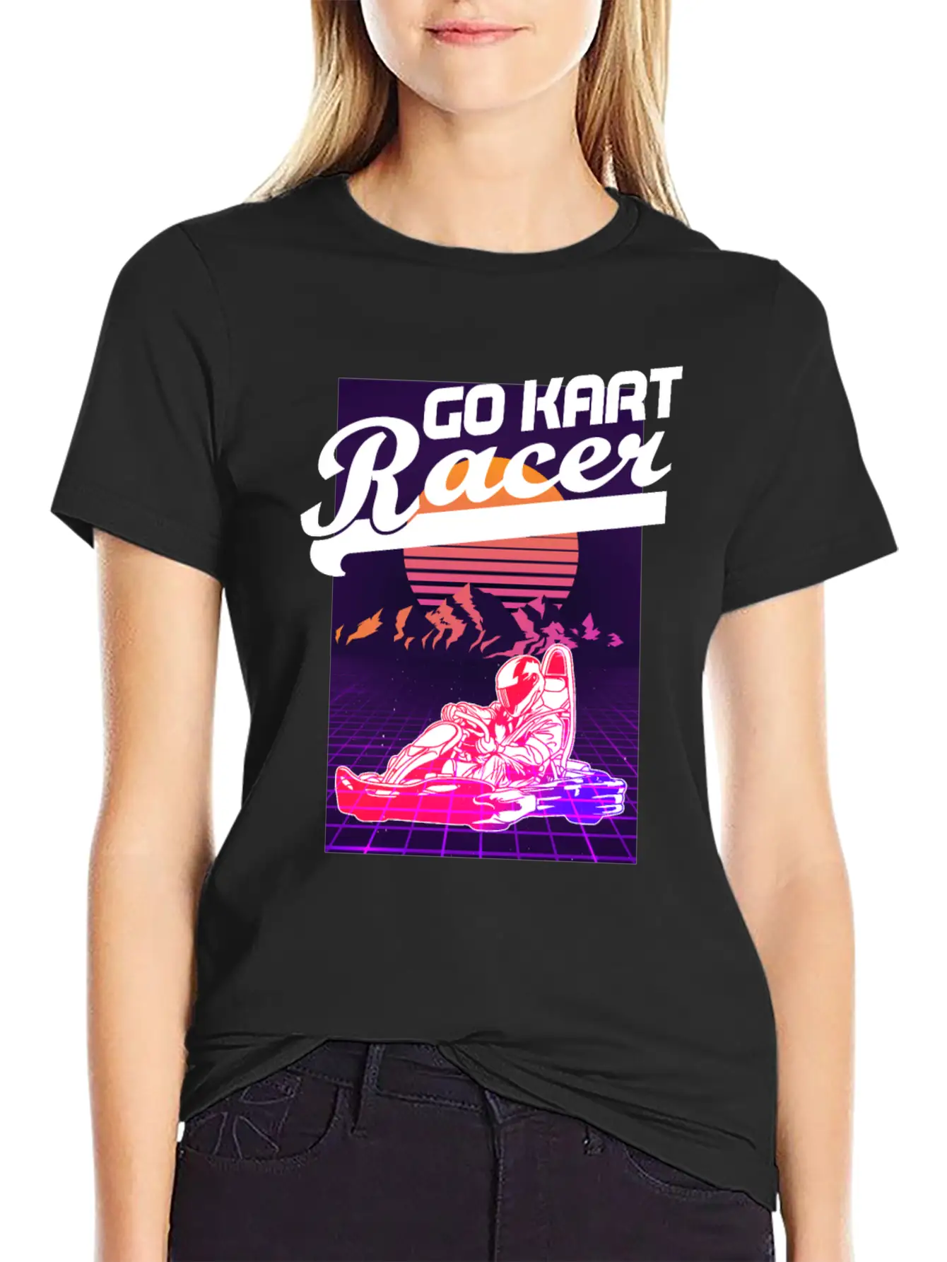 Go Kart Racing Road Karting Go-Cart Racer Product Essential Cotton Tee For Daily Outfits – Unisex Style