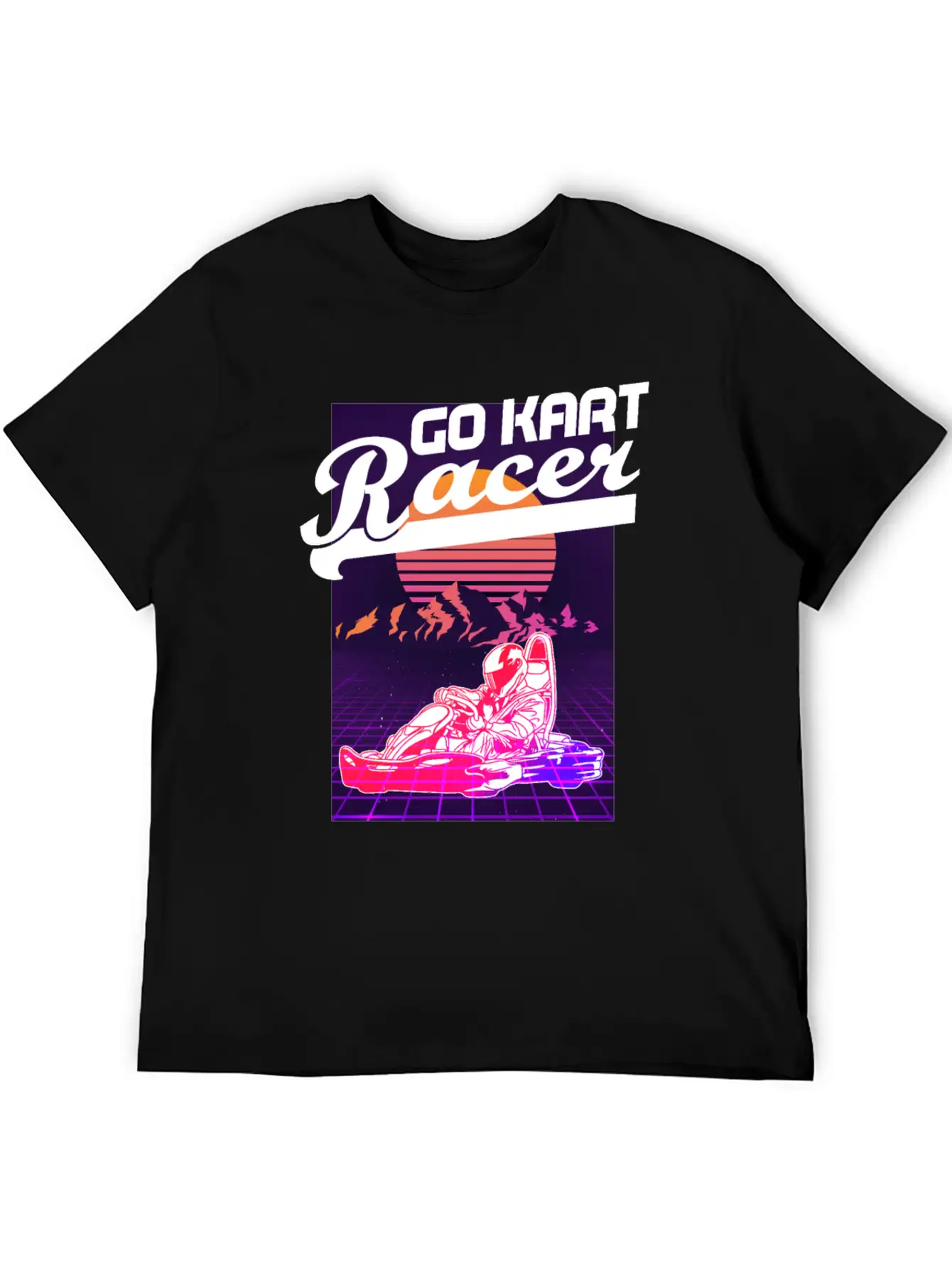 Go Kart Racing Road Karting Go-Cart Racer Product Essential Cotton Tee For Daily Outfits – Unisex Style