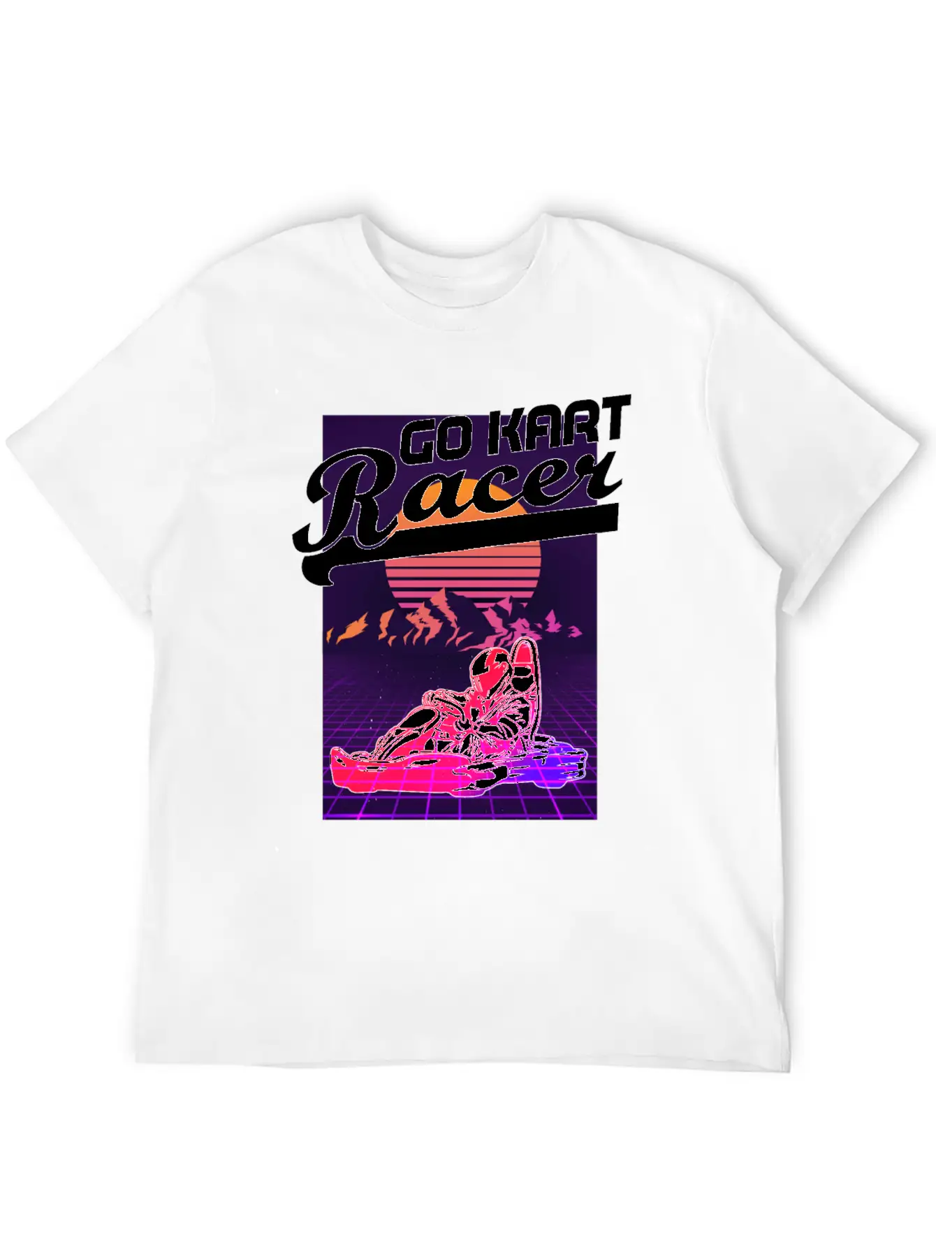 Go Kart Racing Road Karting Go-Cart Racer Product Essential Cotton Tee For Daily Outfits – Unisex Style