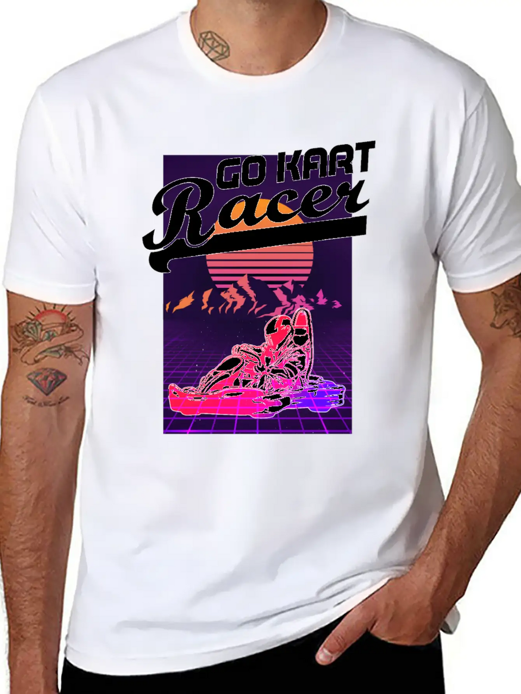 Go Kart Racing Road Karting Go-Cart Racer Product Essential Cotton Tee For Daily Outfits – Unisex Style