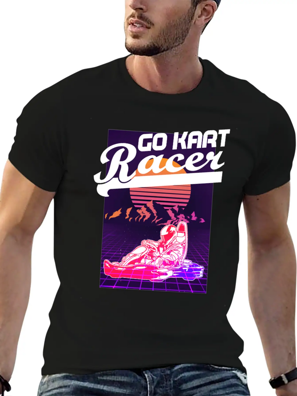 Go Kart Racing Road Karting Go-Cart Racer Product Essential Cotton Tee For Daily Outfits – Unisex Style