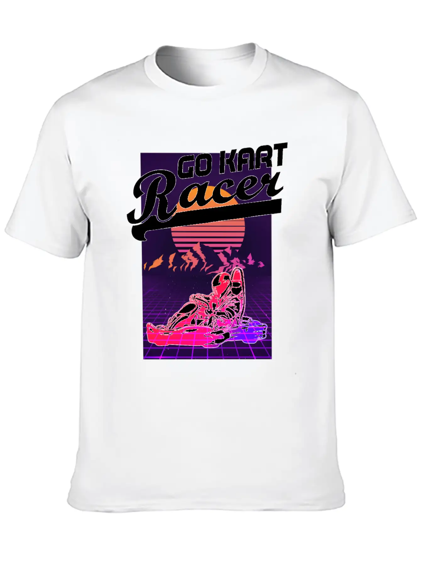 Go Kart Racing Road Karting Go-Cart Racer Product Essential Cotton Tee For Daily Outfits – Unisex Style