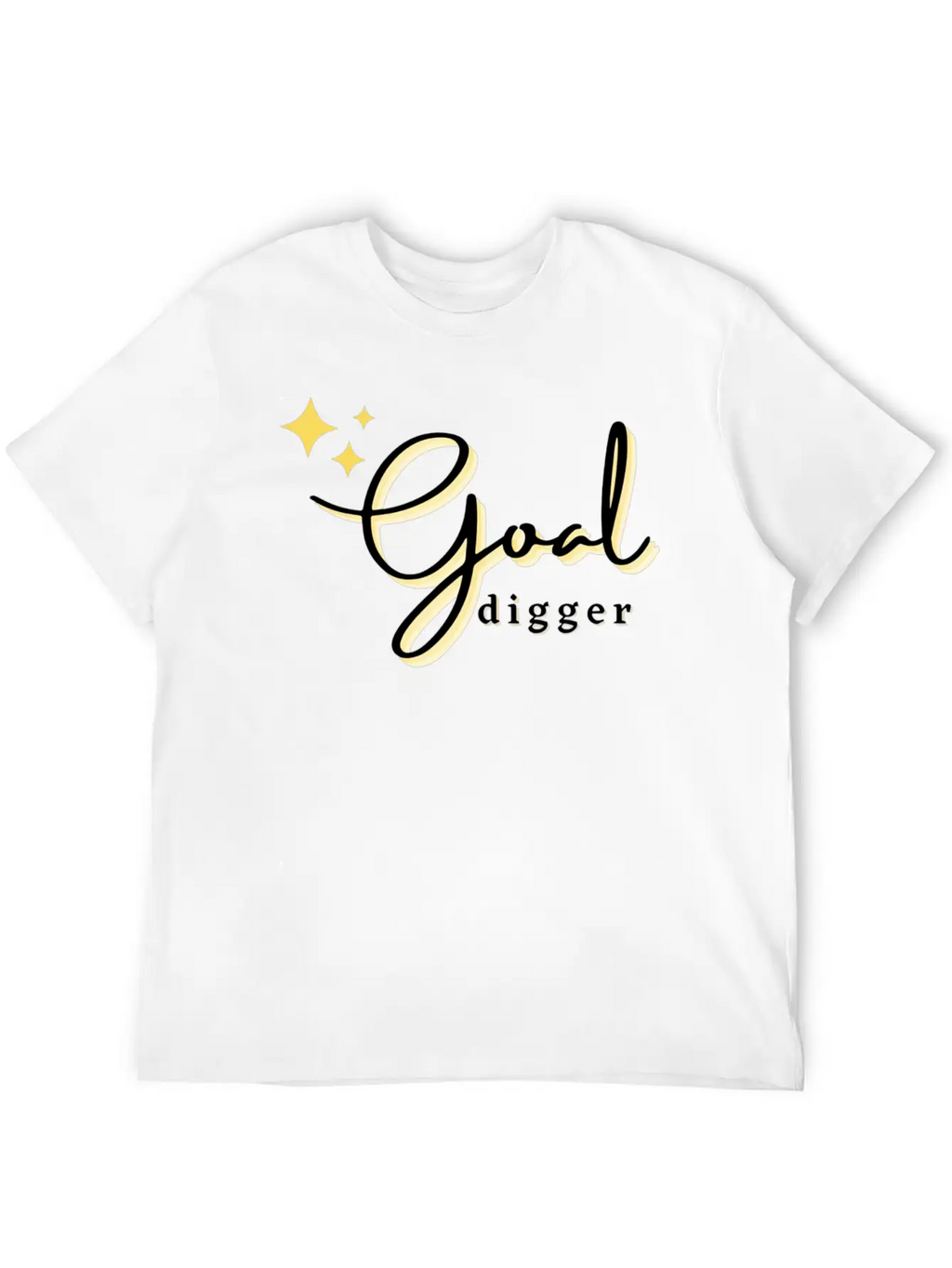Goal Digger Breathable Soft Cotton T-Shirt – Timeless Casual Look