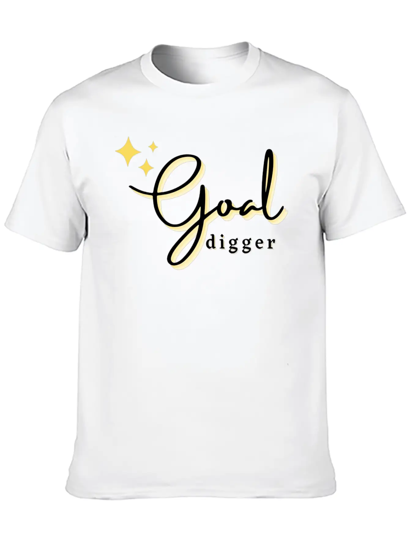Goal Digger Breathable Soft Cotton T-Shirt – Timeless Casual Look