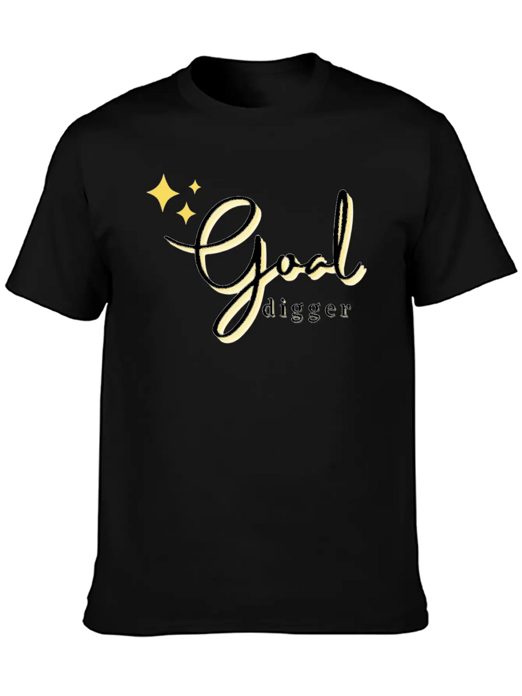 Goal Digger Breathable Soft Cotton T-Shirt – Timeless Casual Look