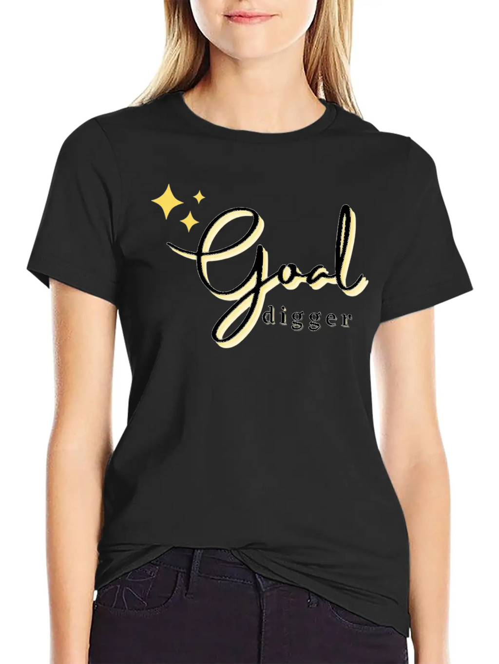 Goal Digger Breathable Soft Cotton T-Shirt – Timeless Casual Look