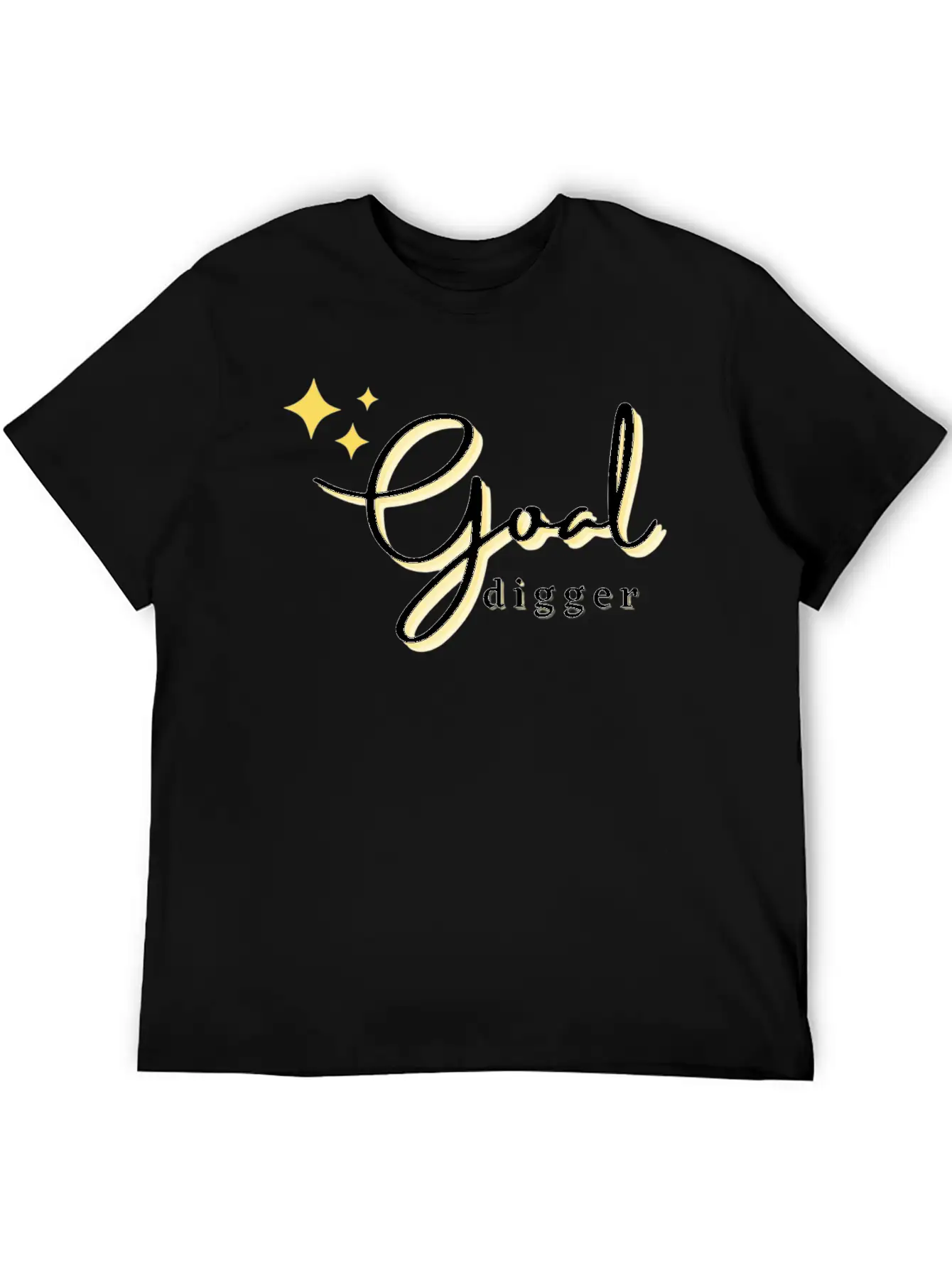 Goal Digger Breathable Soft Cotton T-Shirt – Timeless Casual Look