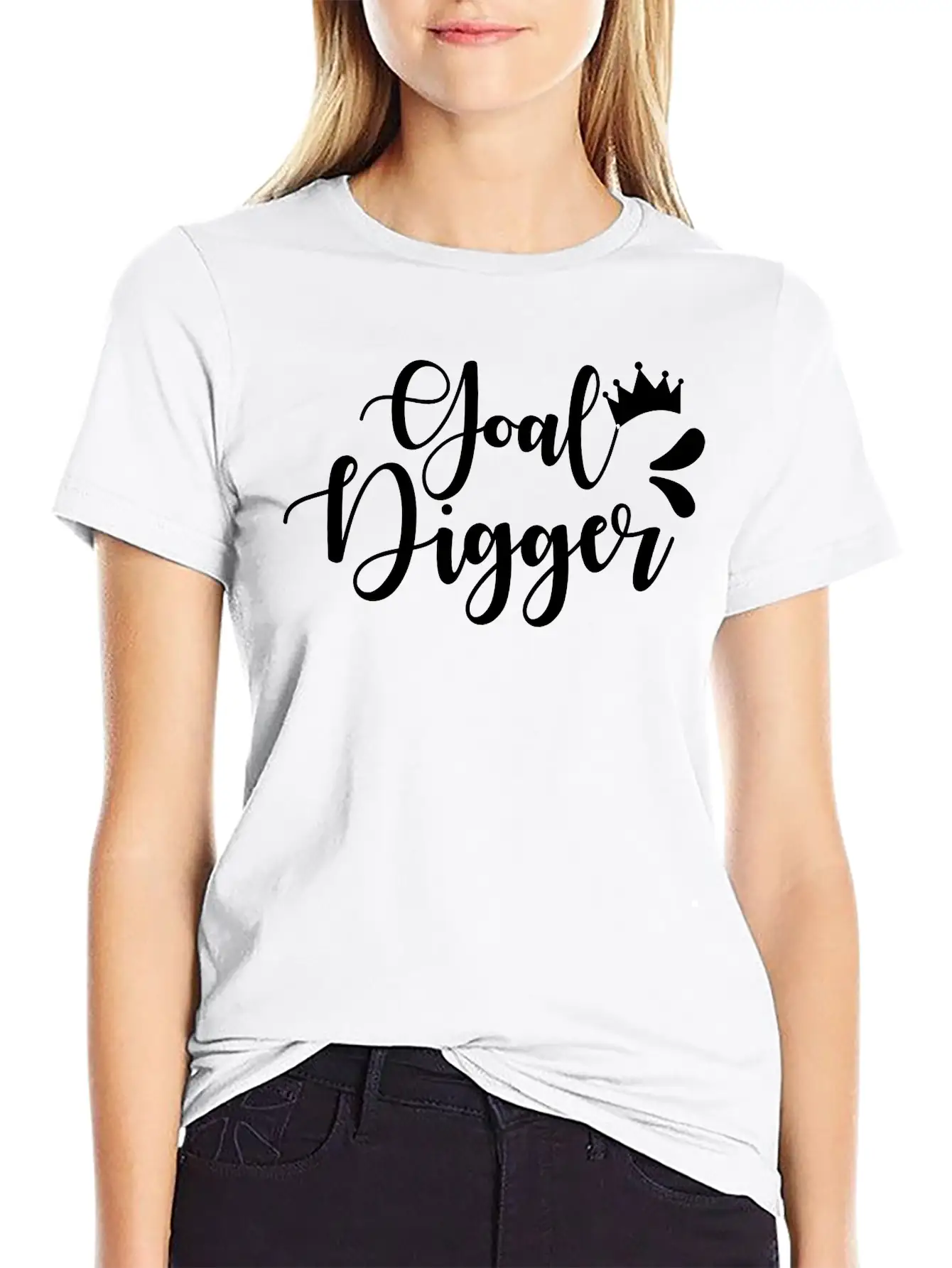 Goal Digger Timeless Short Sleeve Tee – Comfy And Minimalist Design