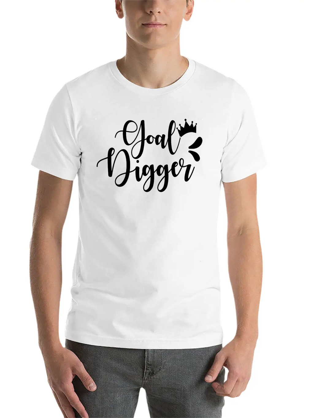 Goal Digger Timeless Short Sleeve Tee – Comfy And Minimalist Design