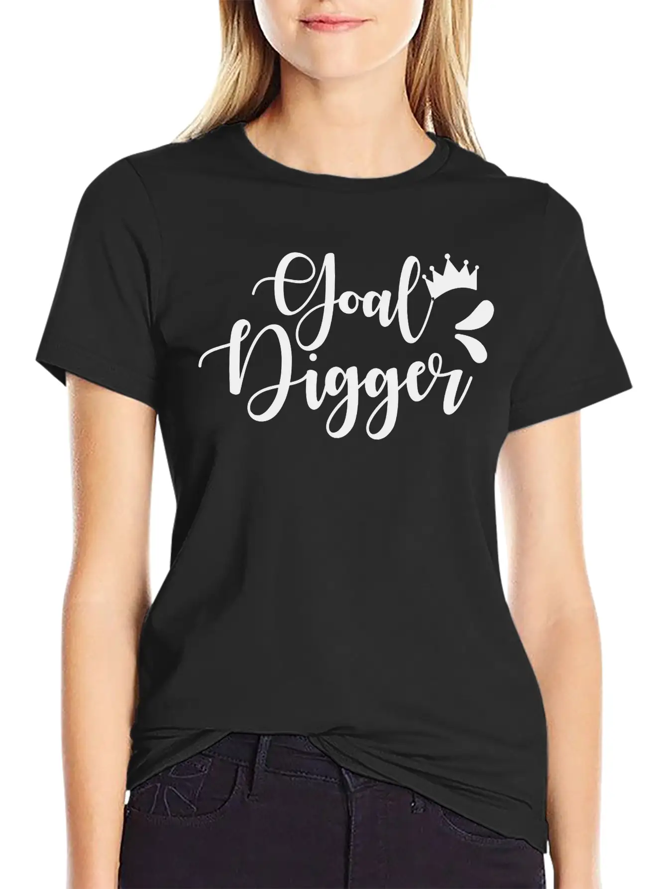 Goal Digger Timeless Short Sleeve Tee – Comfy And Minimalist Design