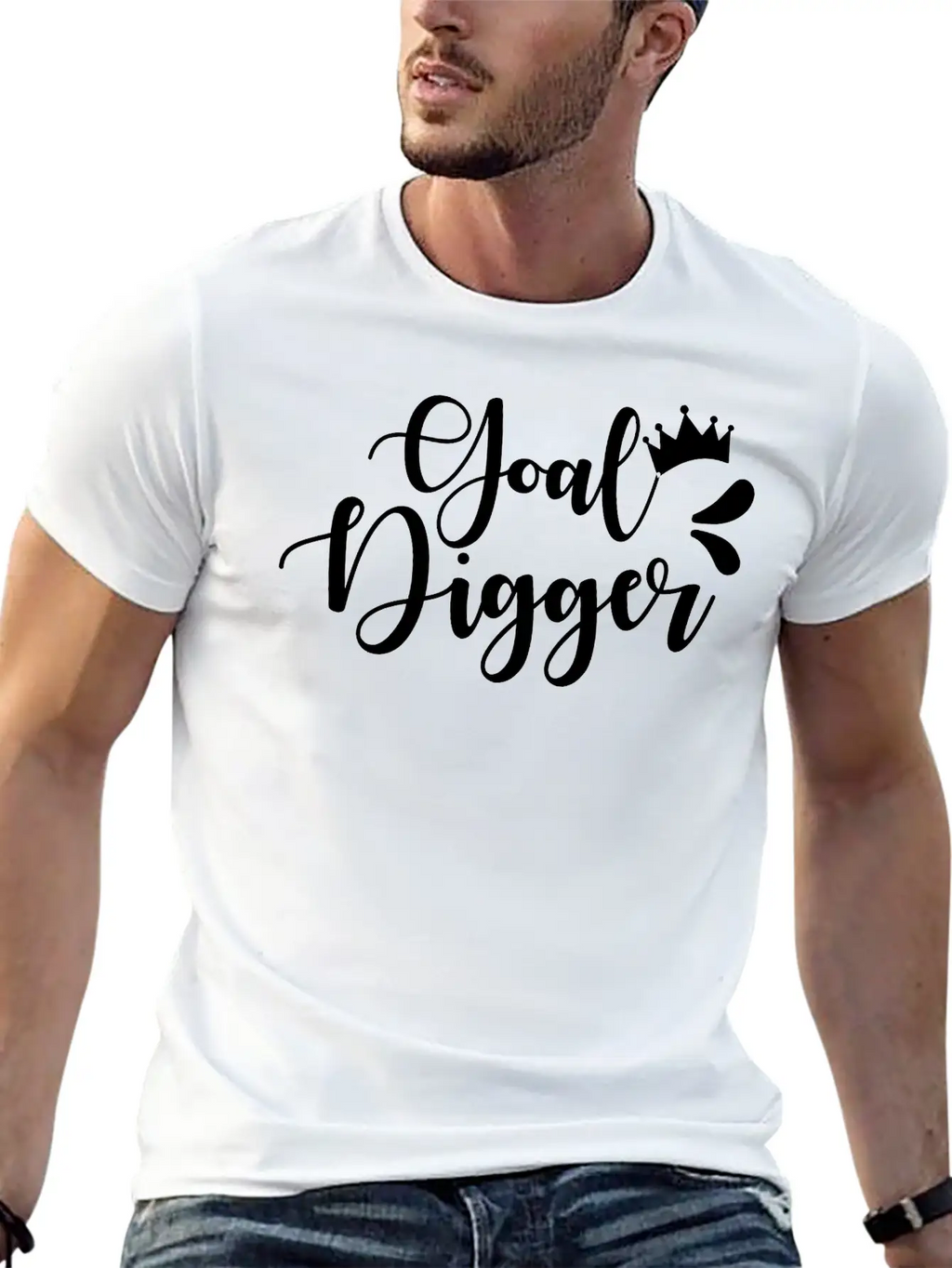 Goal Digger Timeless Short Sleeve Tee – Comfy And Minimalist Design