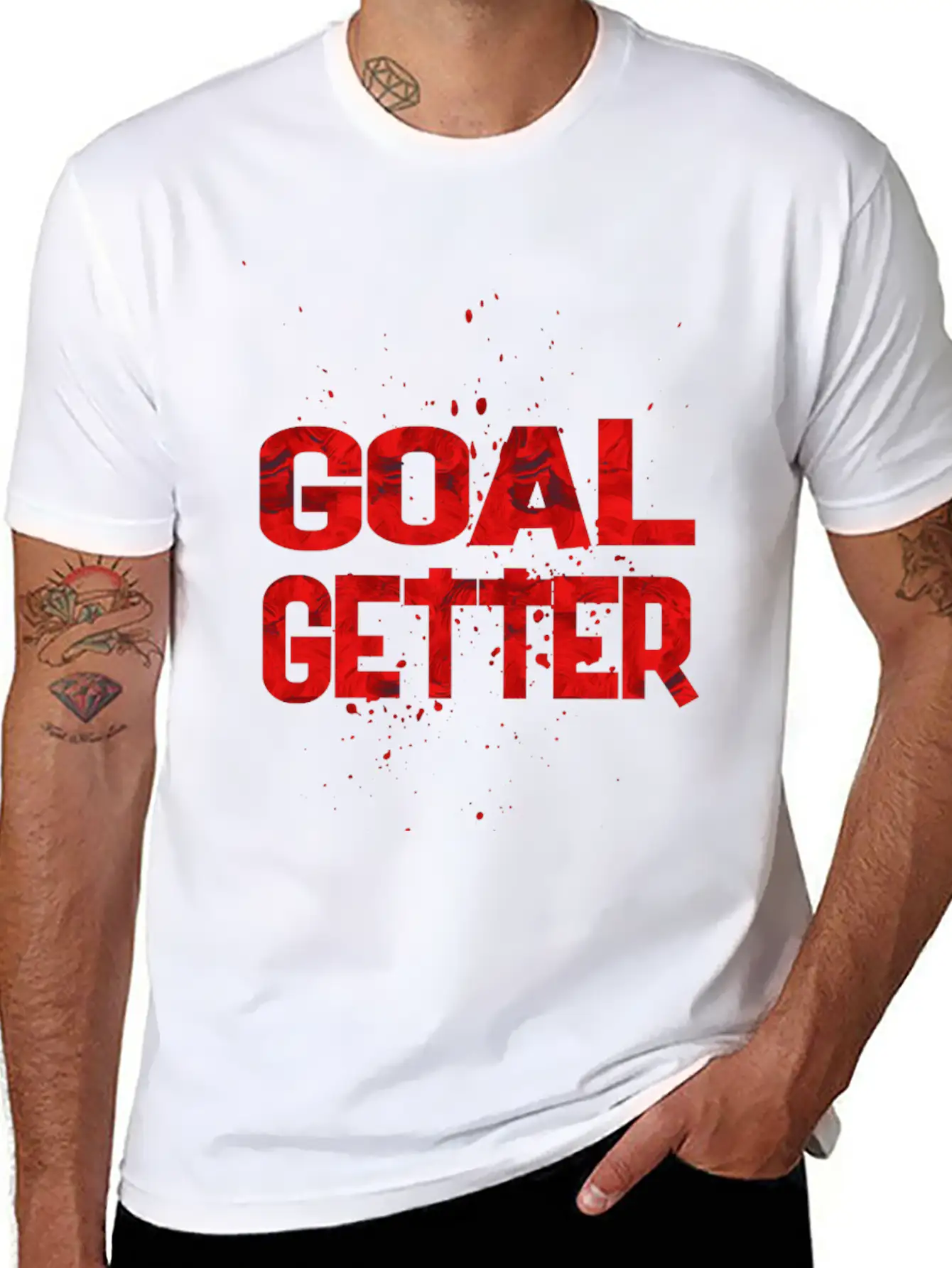 Goal Getter 1 Classic Cotton Tee – Unisex Comfort For Any Season
