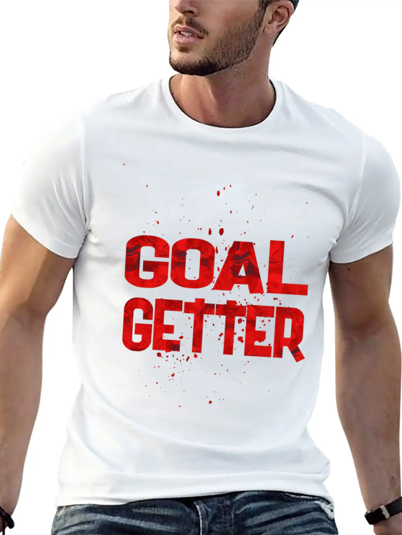 Goal Getter 1 Classic Cotton Tee – Unisex Comfort For Any Season