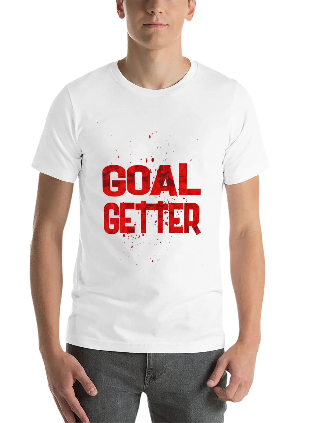 Goal Getter 1 Classic Cotton Tee – Unisex Comfort For Any Season