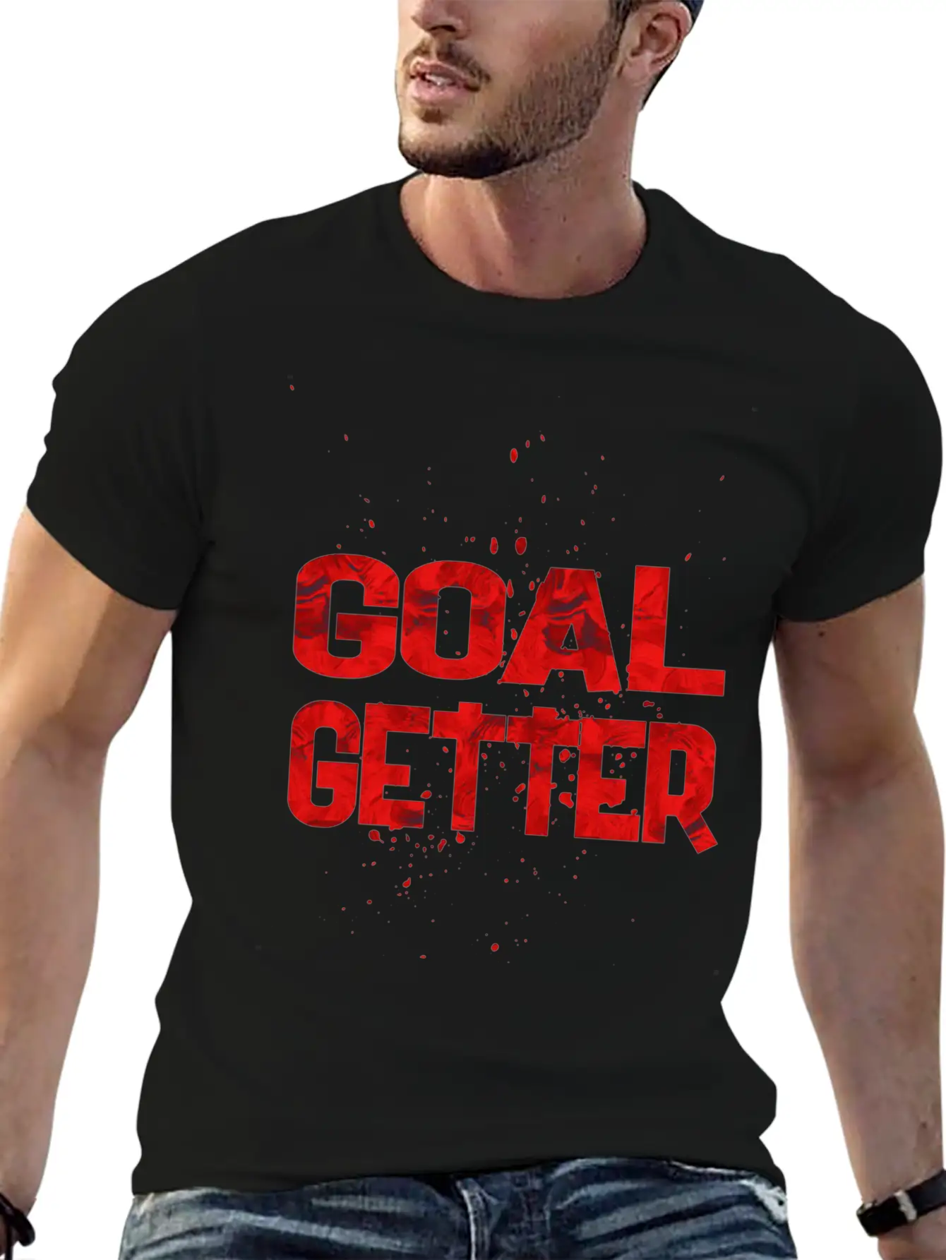 Goal Getter 1 Classic Cotton Tee – Unisex Comfort For Any Season