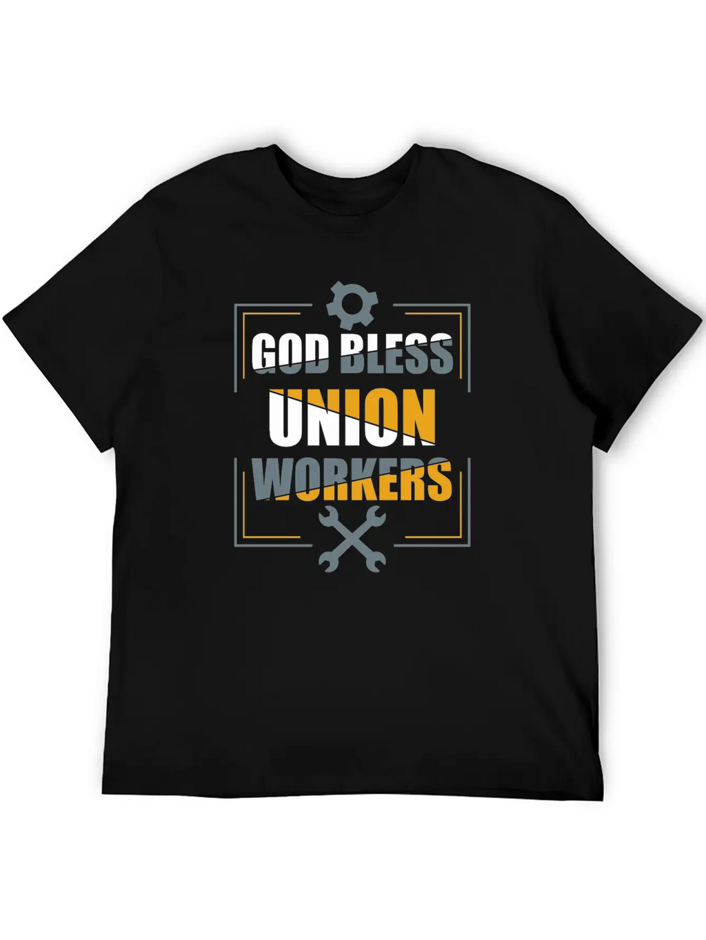 God Bless Union Workers Tshirt Timeless Short Sleeve Tee – Comfy And Minimalist Design