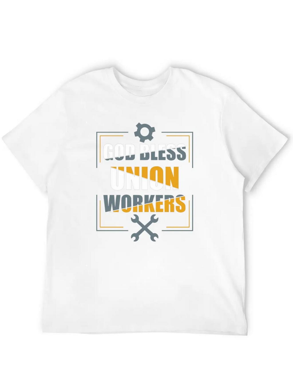 God Bless Union Workers Tshirt Timeless Short Sleeve Tee – Comfy And Minimalist Design