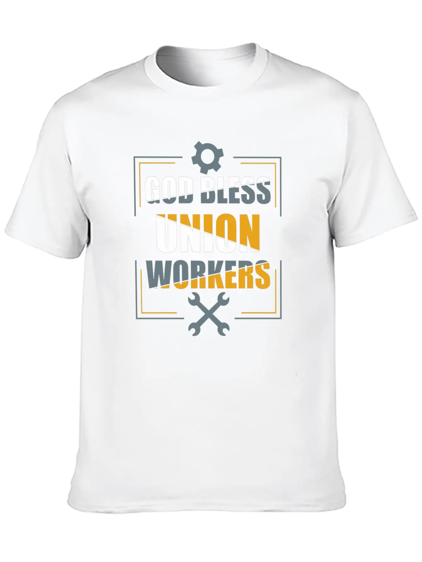 God Bless Union Workers Tshirt Timeless Short Sleeve Tee – Comfy And Minimalist Design