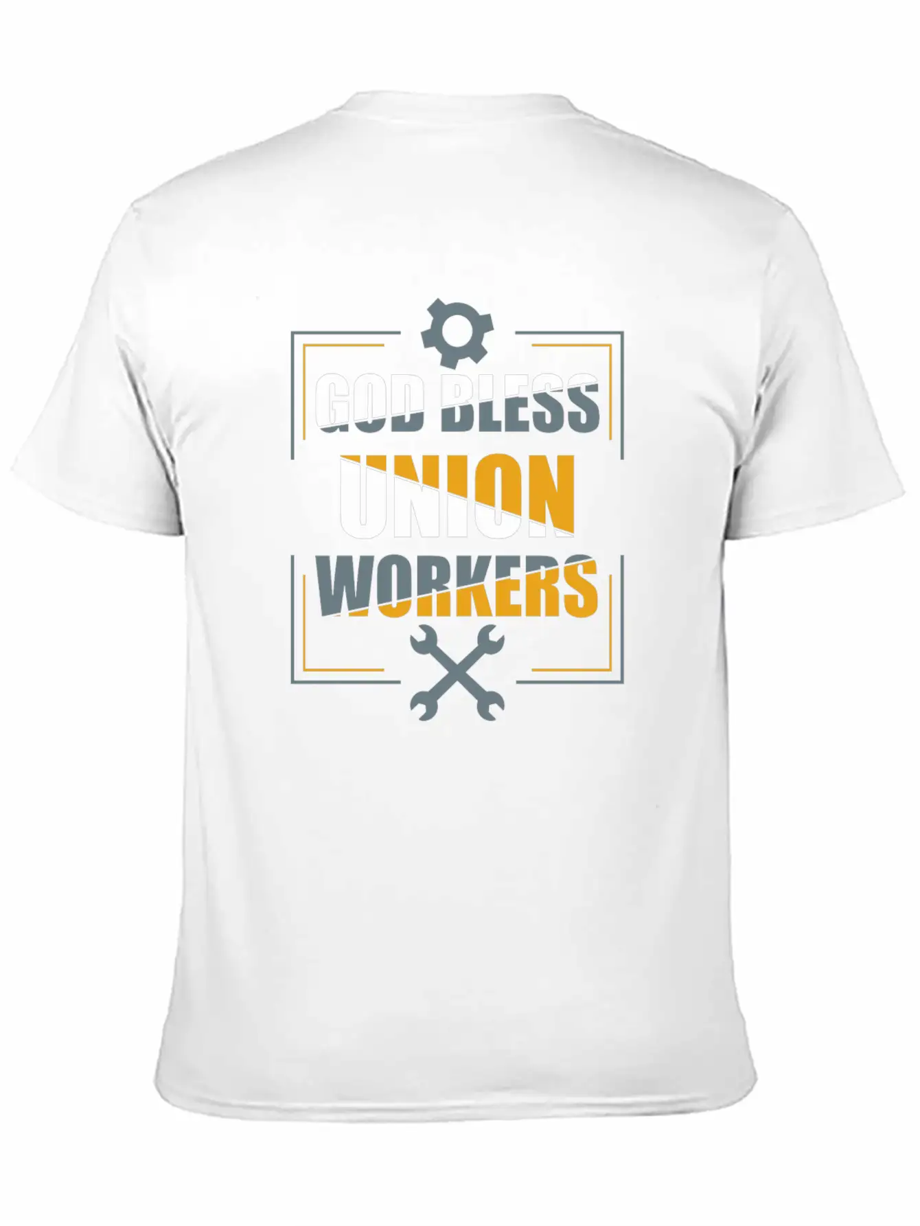 God Bless Union Workers Tshirt Timeless Short Sleeve Tee – Comfy And Minimalist Design