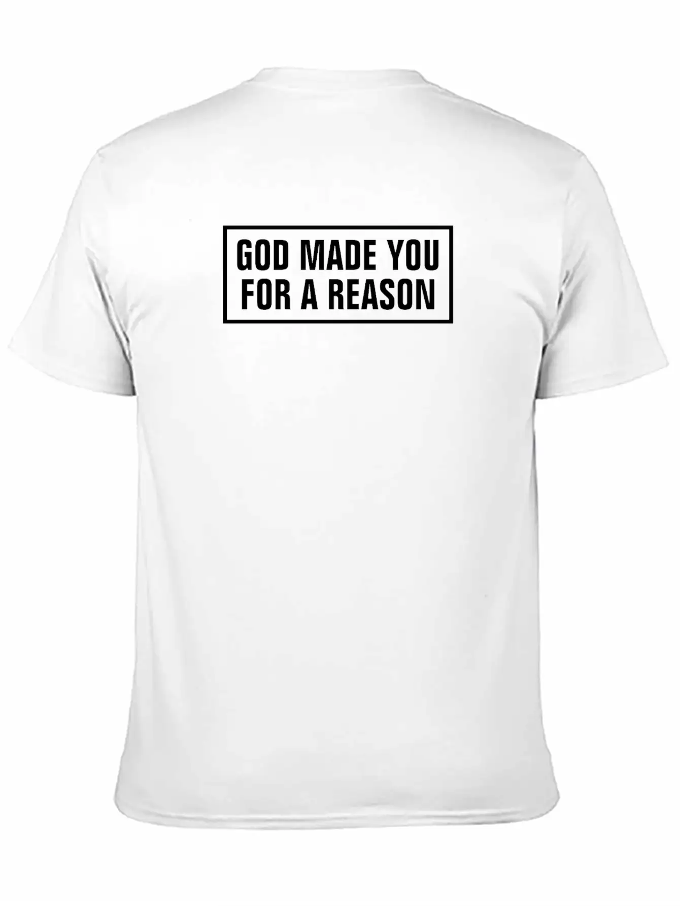God Made You For A Reason - Christian Basic Graphic T-Shirt – Daily Comfort In Soft Cotton