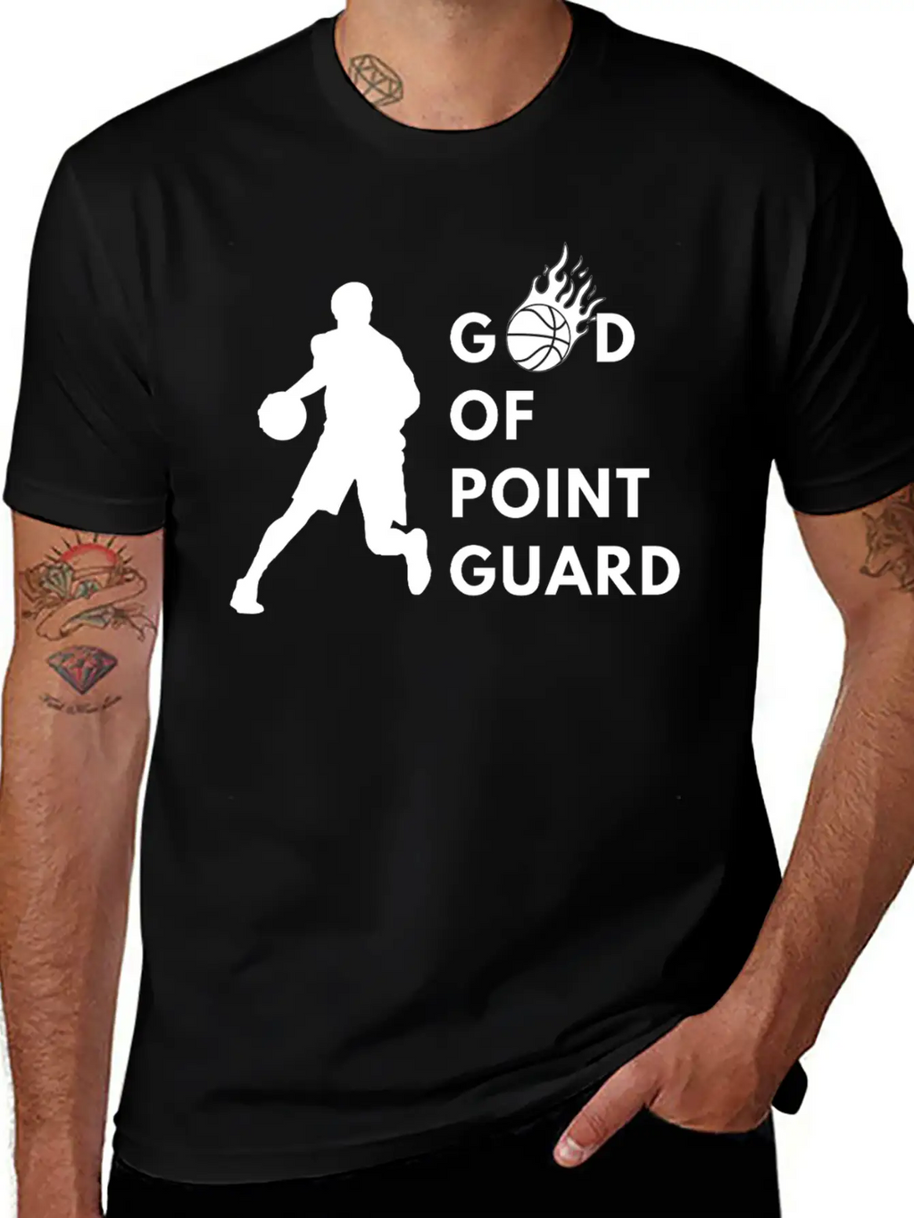 God Of Point Guard, Basketball Forever. Timeless Short Sleeve Tee – Comfy And Minimalist Design