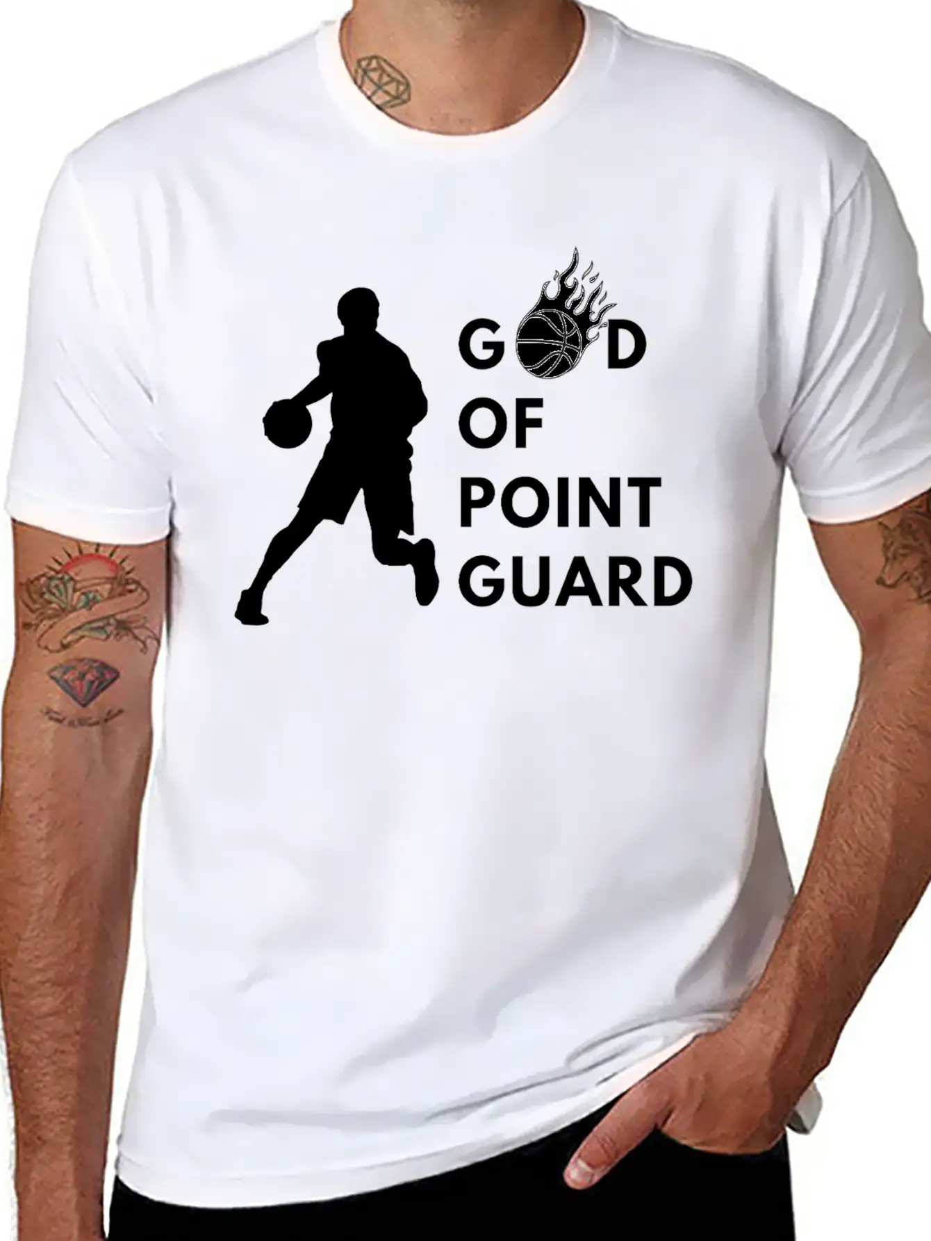 God Of Point Guard, Basketball Forever. Timeless Short Sleeve Tee – Comfy And Minimalist Design