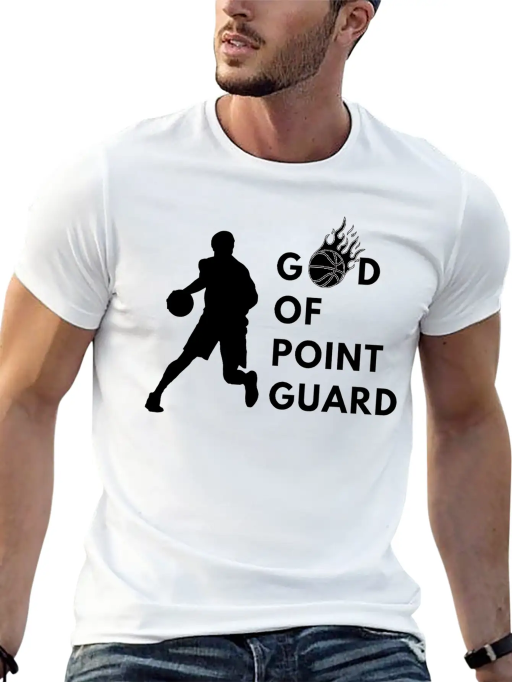 God Of Point Guard, Basketball Forever. Timeless Short Sleeve Tee – Comfy And Minimalist Design