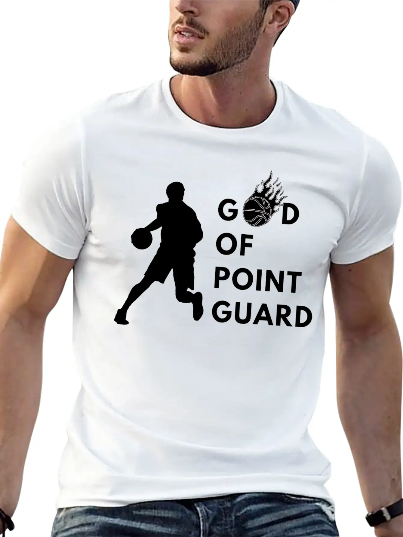 God Of Point Guard, Basketball Forever. Timeless Short Sleeve Tee – Comfy And Minimalist Design