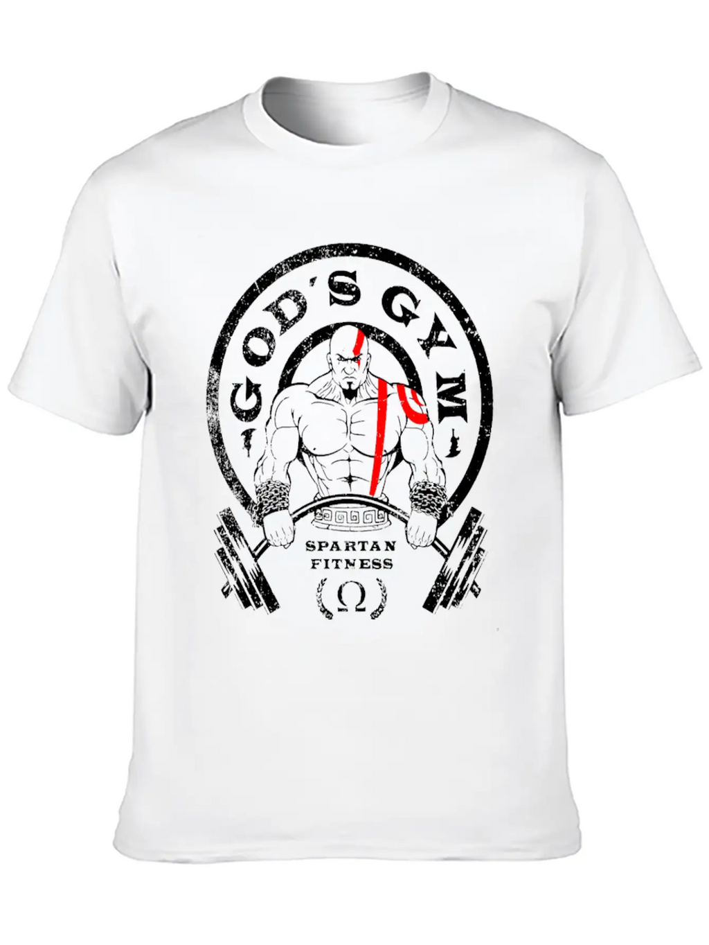 God S Gym Relaxed Everyday Tee – Lightweight And Durable Cotton