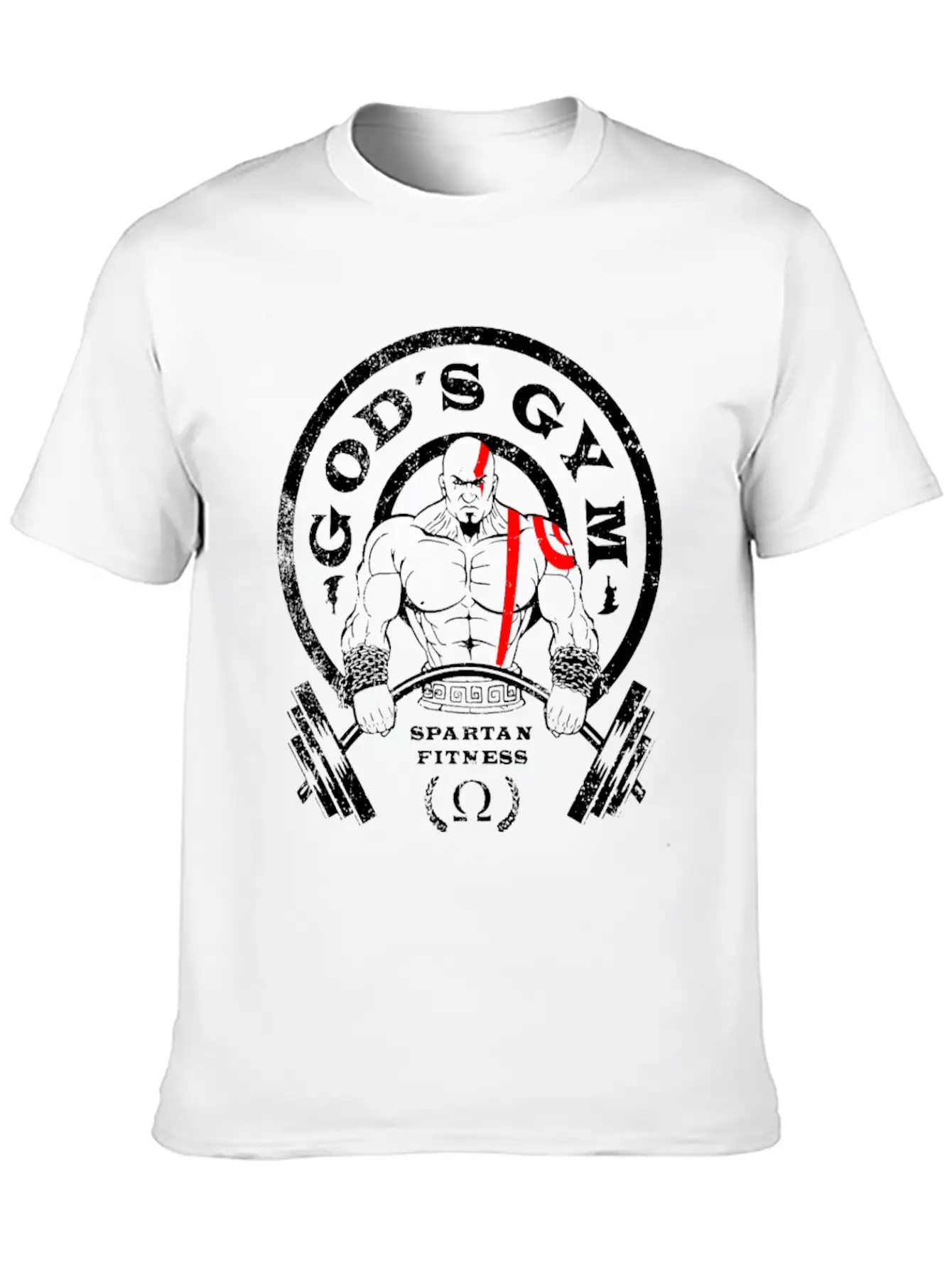 God S Gym Relaxed Everyday Tee – Lightweight And Durable Cotton